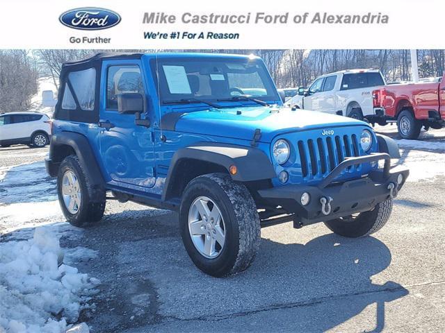 used 2015 Jeep Wrangler car, priced at $13,489