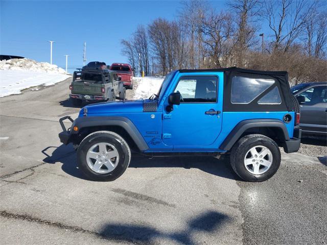 used 2015 Jeep Wrangler car, priced at $13,489