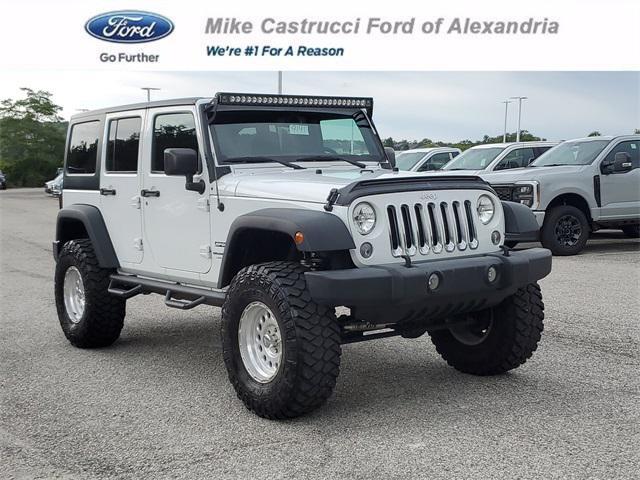 used 2018 Jeep Wrangler JK Unlimited car, priced at $22,398