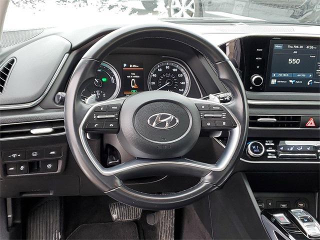 used 2021 Hyundai Sonata car, priced at $16,487