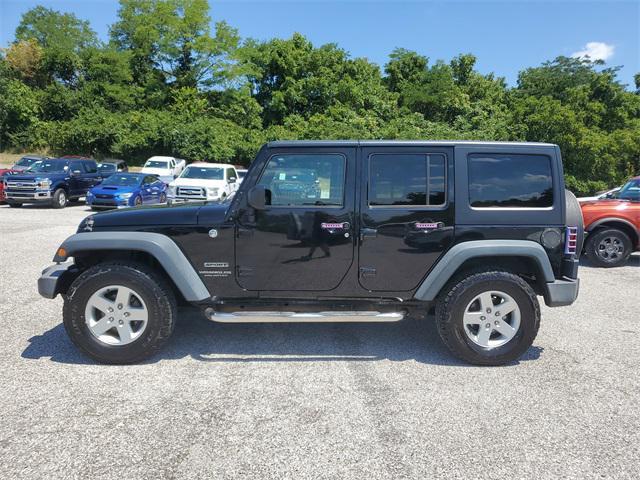 used 2016 Jeep Wrangler Unlimited car, priced at $10,987