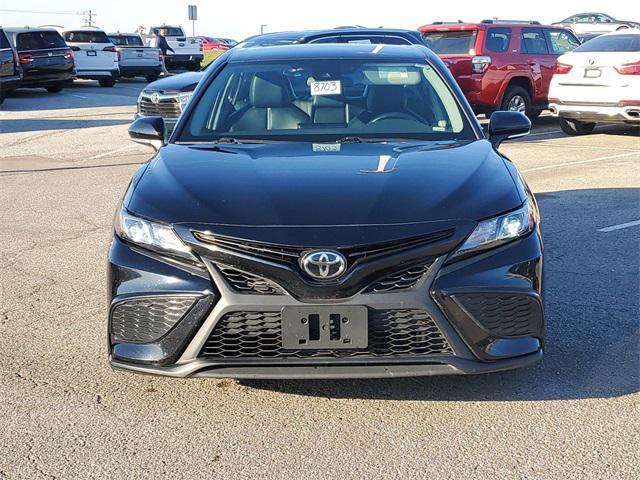 used 2021 Toyota Camry car, priced at $22,055