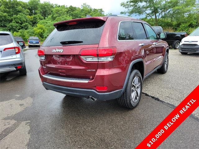 used 2021 Jeep Grand Cherokee car, priced at $23,487