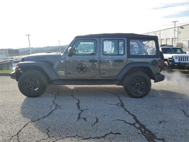 used 2021 Jeep Wrangler Unlimited car, priced at $27,487