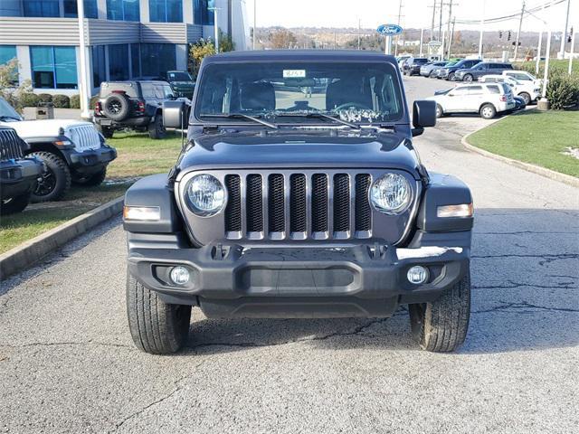 used 2021 Jeep Wrangler Unlimited car, priced at $27,487