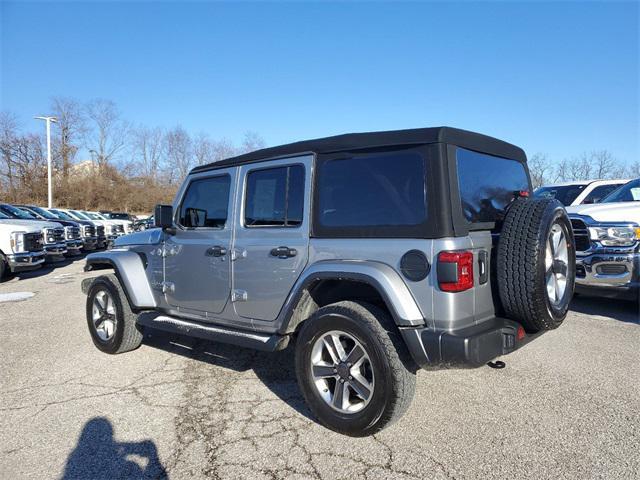 used 2021 Jeep Wrangler Unlimited car, priced at $28,987