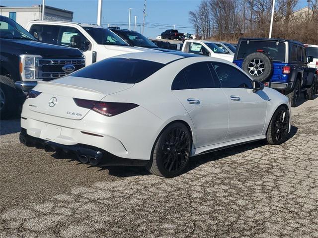 used 2022 Mercedes-Benz AMG CLA 45 car, priced at $40,987