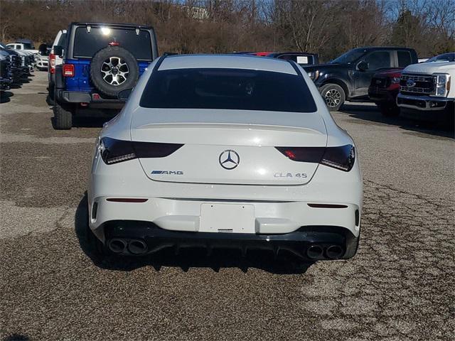 used 2022 Mercedes-Benz AMG CLA 45 car, priced at $40,987