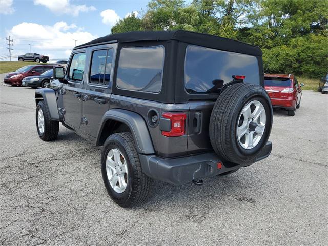 used 2021 Jeep Wrangler Unlimited car, priced at $24,487