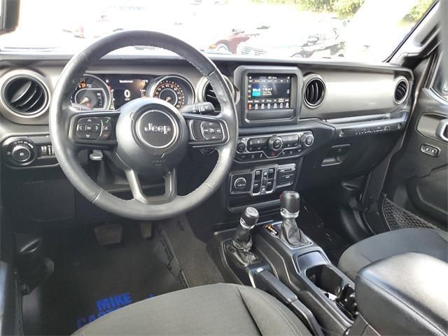 used 2021 Jeep Wrangler Unlimited car, priced at $24,487