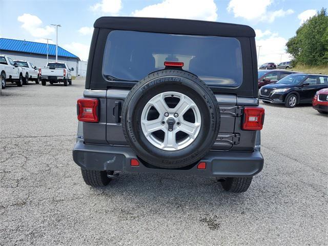 used 2021 Jeep Wrangler Unlimited car, priced at $24,487