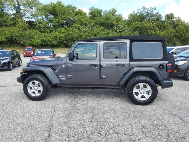 used 2021 Jeep Wrangler Unlimited car, priced at $24,487
