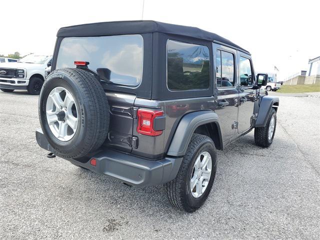 used 2021 Jeep Wrangler Unlimited car, priced at $24,487