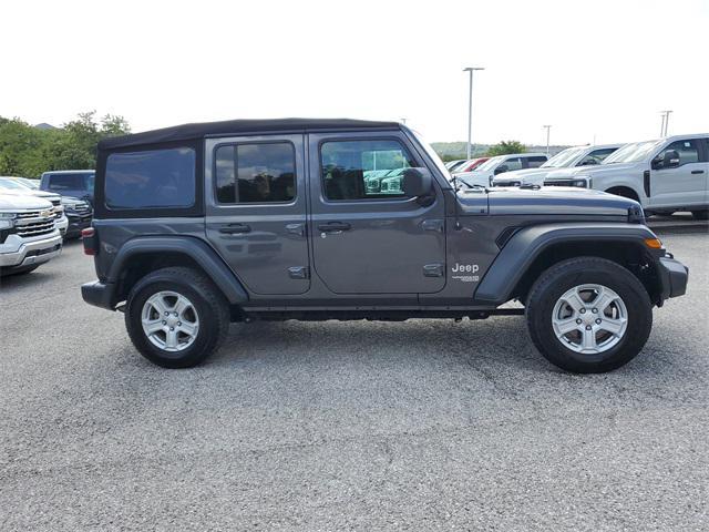 used 2021 Jeep Wrangler Unlimited car, priced at $24,487