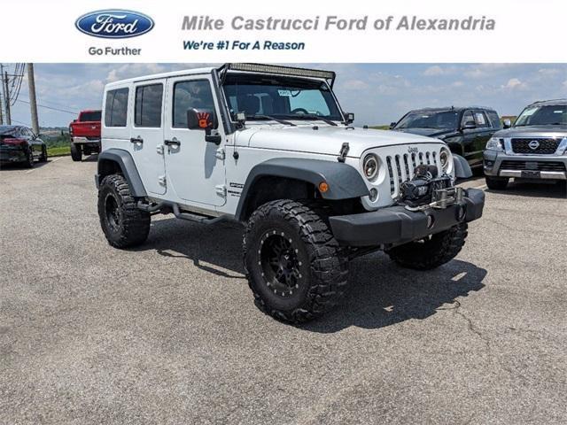 used 2016 Jeep Wrangler Unlimited car, priced at $17,987