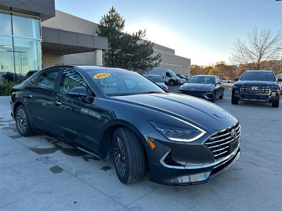 used 2023 Hyundai Sonata Hybrid car, priced at $30,000