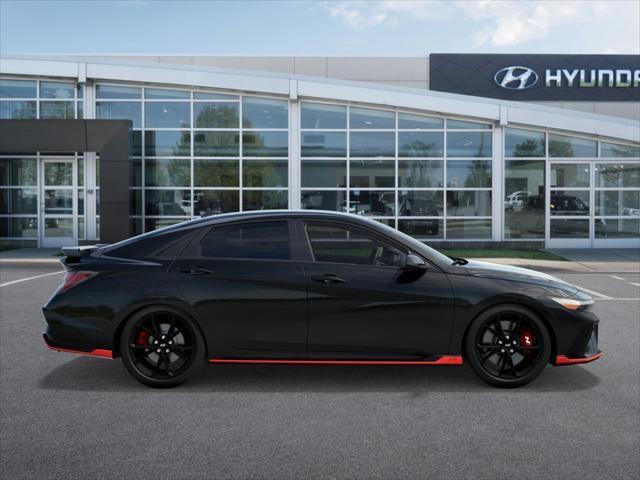 new 2025 Hyundai Elantra N car, priced at $35,130