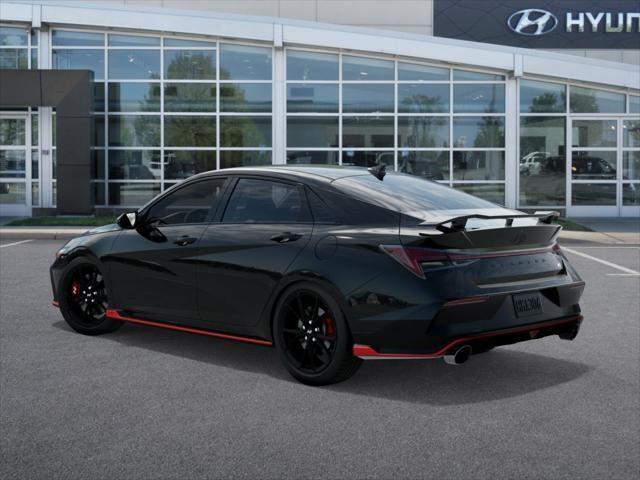 new 2025 Hyundai Elantra N car, priced at $35,130