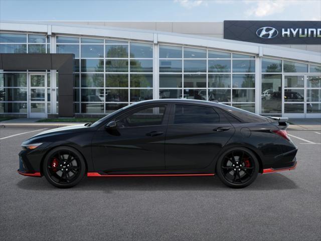 new 2025 Hyundai Elantra N car, priced at $35,130