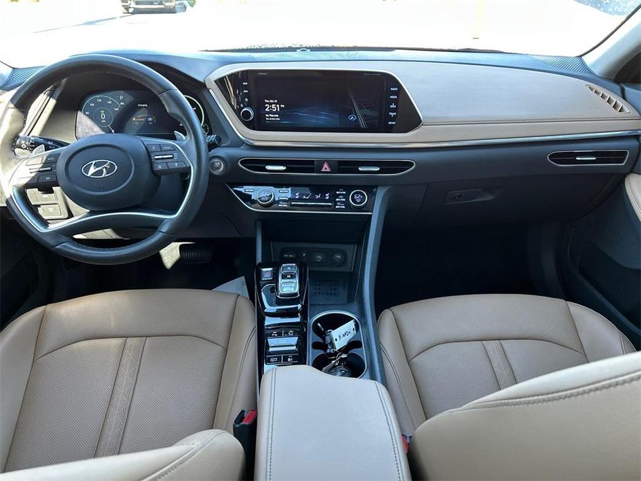 used 2023 Hyundai Sonata Hybrid car, priced at $28,500