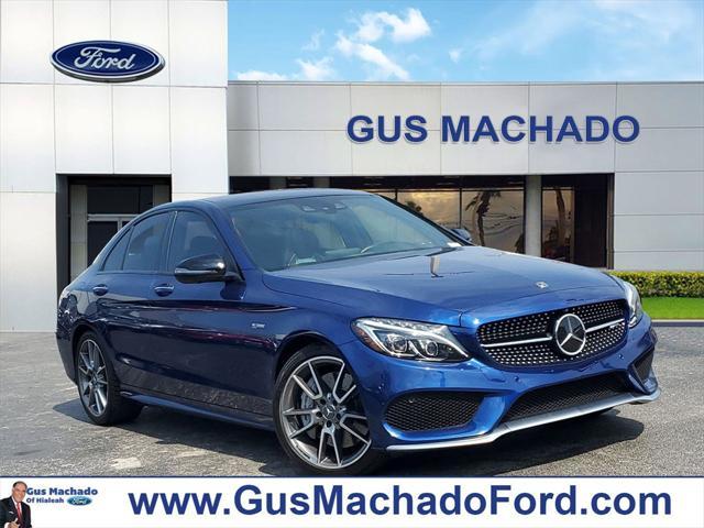 used 2018 Mercedes-Benz AMG C 43 car, priced at $36,117