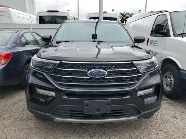 used 2021 Ford Explorer car, priced at $26,348