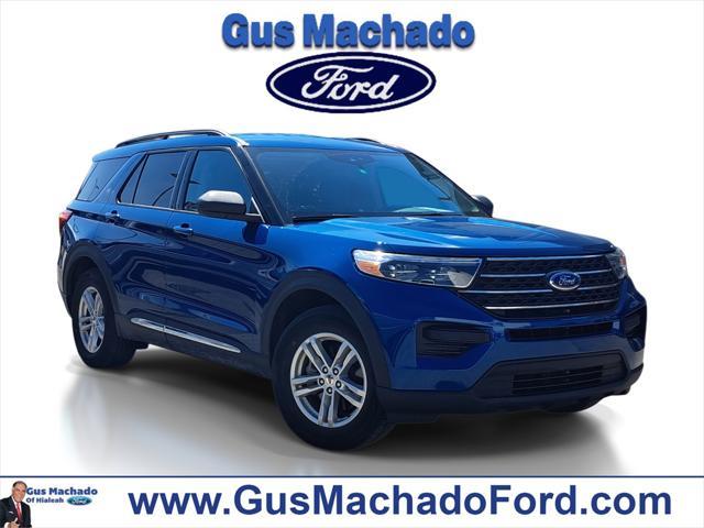 used 2022 Ford Explorer car, priced at $27,609