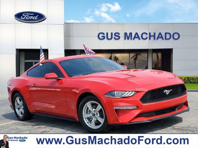 used 2021 Ford Mustang car, priced at $25,139