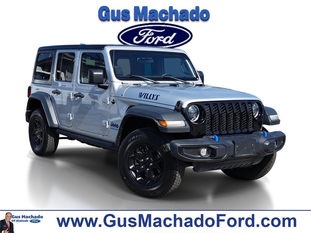 used 2023 Jeep Wrangler 4xe car, priced at $28,058