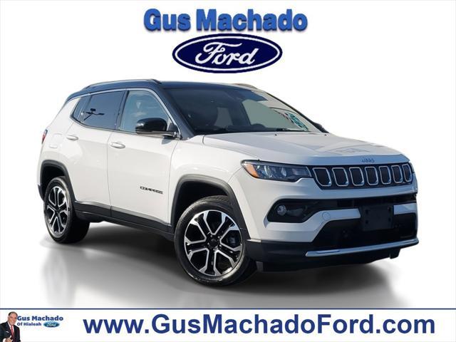 used 2022 Jeep Compass car, priced at $23,812