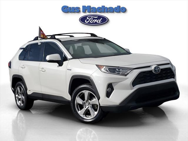 used 2021 Toyota RAV4 Hybrid car, priced at $33,209