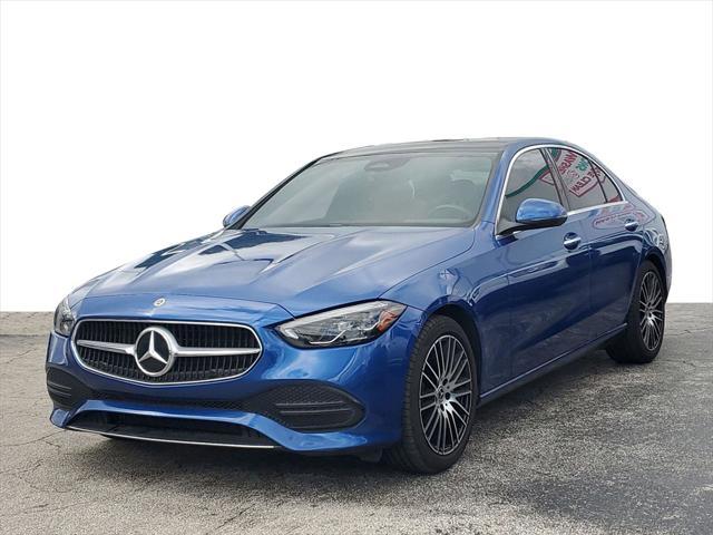 used 2022 Mercedes-Benz C-Class car, priced at $35,026