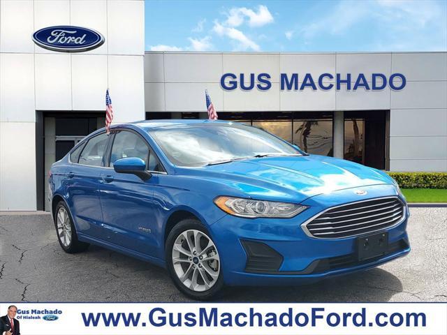 used 2019 Ford Fusion Hybrid car, priced at $16,784