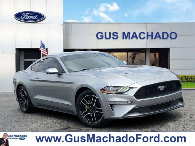 used 2021 Ford Mustang car, priced at $23,605