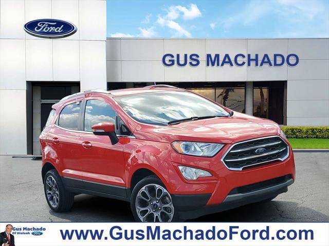 used 2021 Ford EcoSport car, priced at $18,765