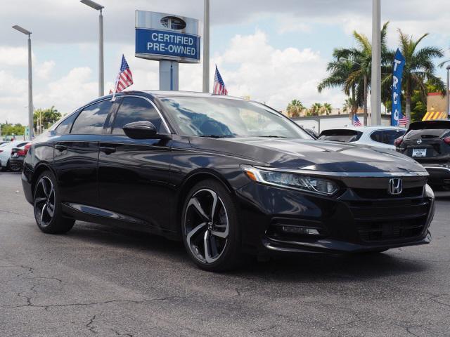 used 2018 Honda Accord car, priced at $17,626