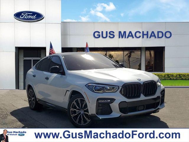 used 2021 BMW X6 car, priced at $43,124