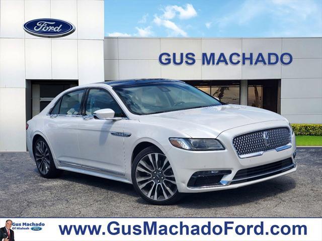 used 2019 Lincoln Continental car, priced at $26,423