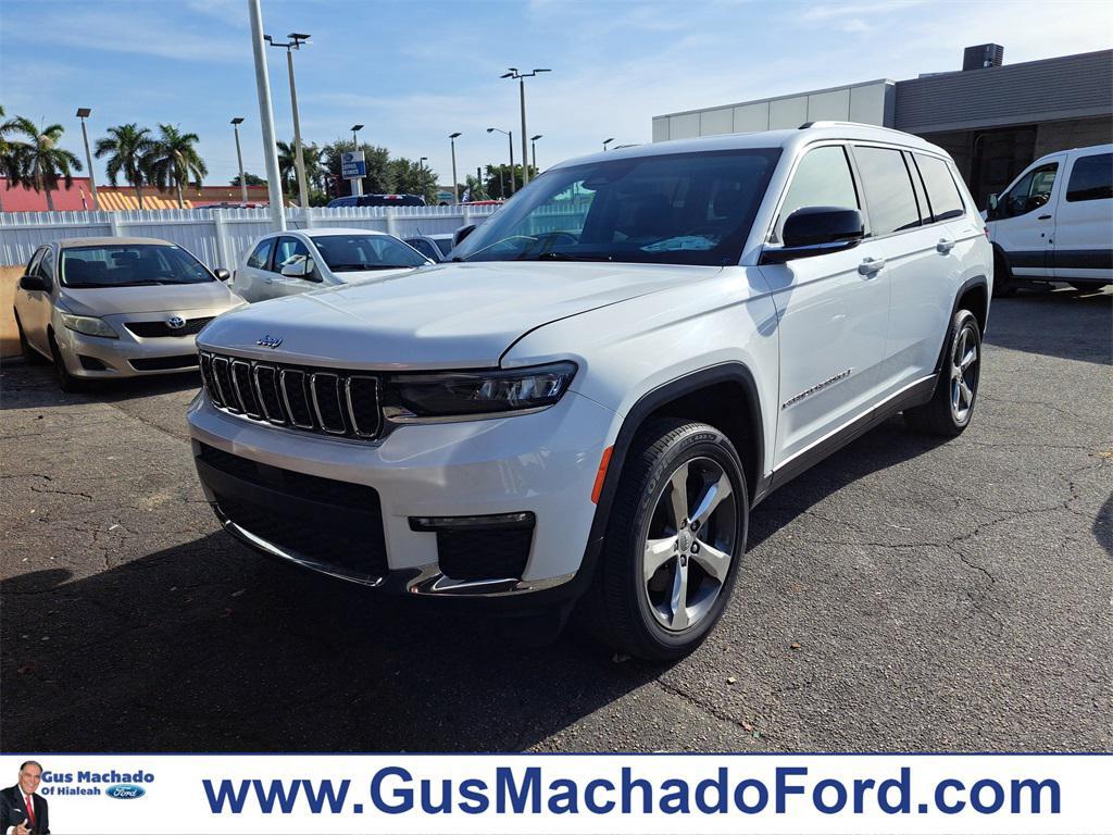 used 2021 Jeep Grand Cherokee L car, priced at $30,169