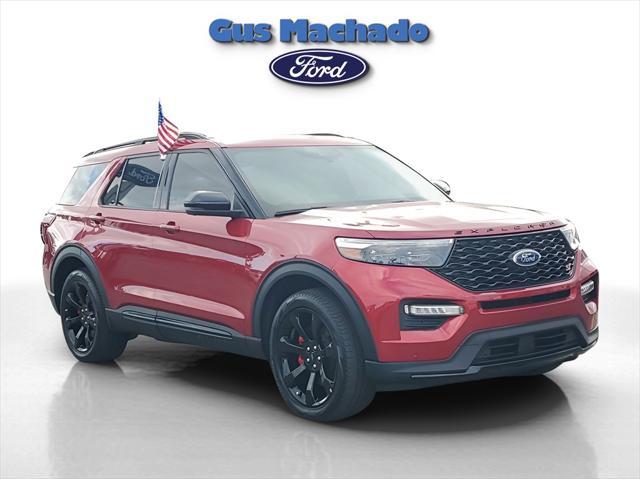 used 2022 Ford Explorer car, priced at $39,519