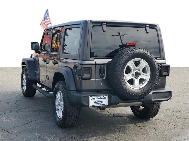 used 2019 Jeep Wrangler Unlimited car, priced at $31,529