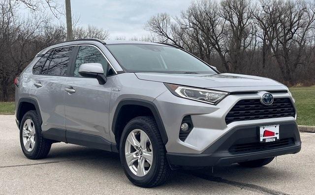 used 2021 Toyota RAV4 Hybrid car, priced at $27,949