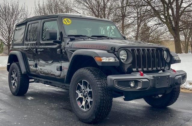 used 2018 Jeep Wrangler Unlimited car, priced at $26,729