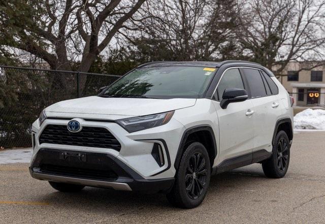 used 2022 Toyota RAV4 Hybrid car, priced at $35,699