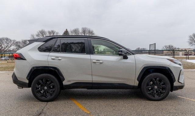 used 2022 Toyota RAV4 Hybrid car, priced at $35,699