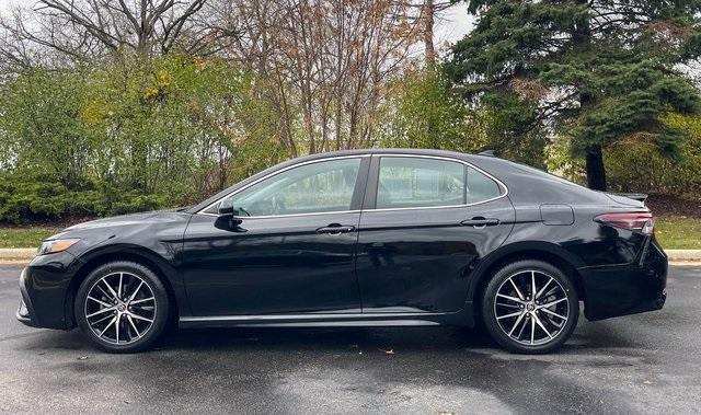 used 2021 Toyota Camry car, priced at $21,259