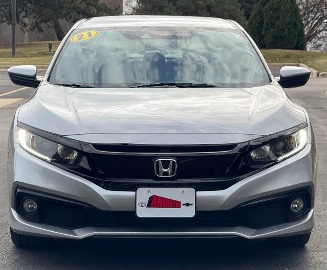 used 2021 Honda Civic car, priced at $19,989