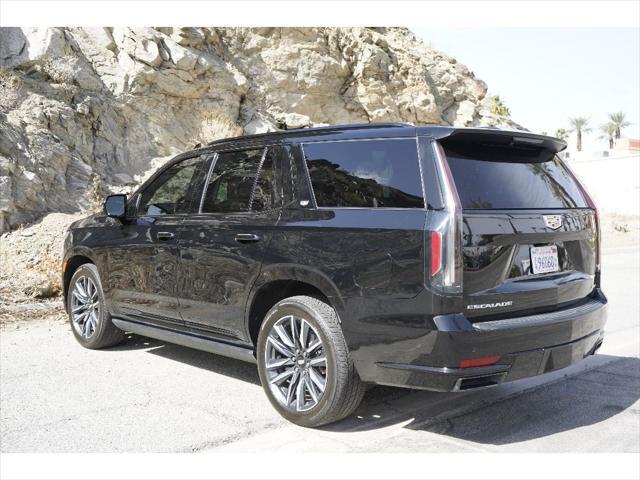 used 2023 Cadillac Escalade car, priced at $77,837