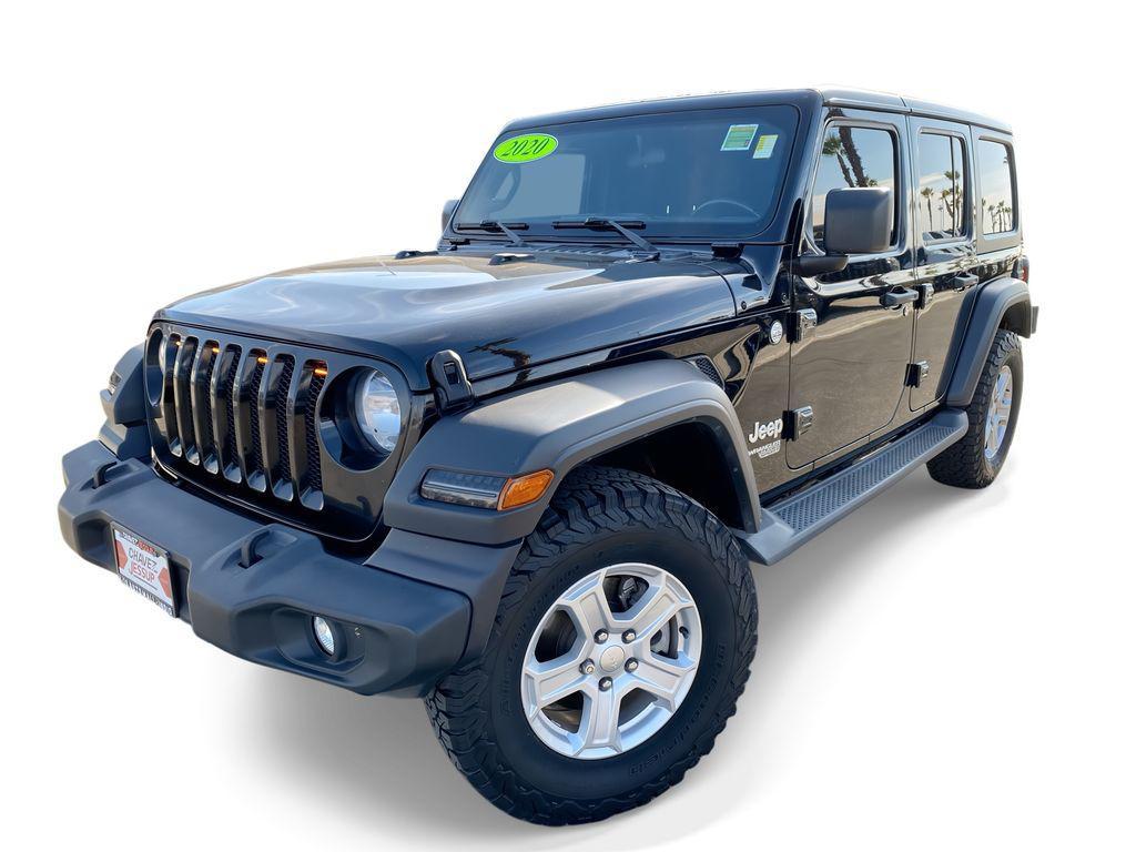 used 2020 Jeep Wrangler Unlimited car, priced at $25,000