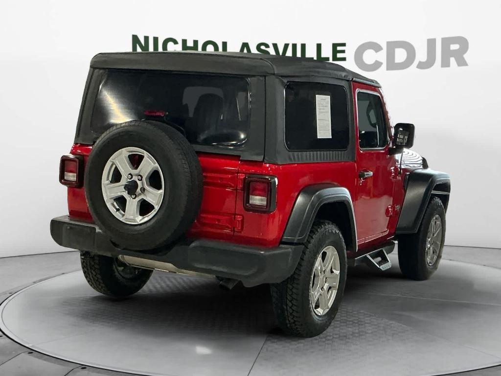 used 2020 Jeep Wrangler car, priced at $22,515